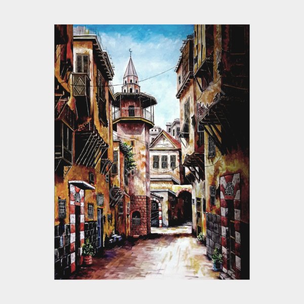 An Old Street In Damascus