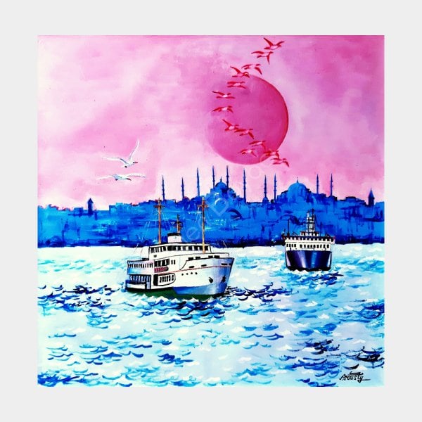 Istanbul in Blue