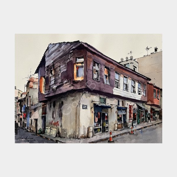 İstanbul Fatih Teneke Kaplı Ev